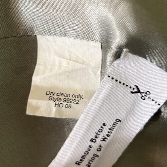 J. Crew Vintage Navy Blue Wool Cashmere Belted Longline Pea Coat Jacket - S - Picture 10 of 11